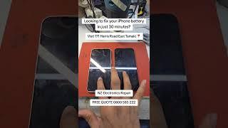 NZ Electronics – Fast iPhone Battery Replacement in Auckland #nzelectronicsrepair #iphonerepair