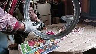 polishing up the last rim