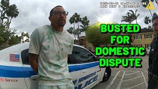 Busted for Domestic Dispute - Homestead, Florida - March 12, 2022