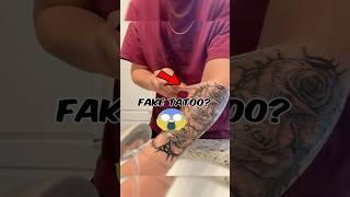 Ignore This. It Erases Tattoos with Paper  #49 #tattooremoval #lifehacks #diytattoos