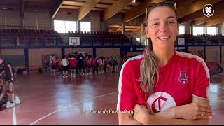  Charlando con Mariona Ortiz en el Campus de Albarracín