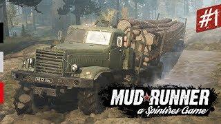 EFSANE GERİ DÖNDÜ! Spintires: MudRunner İlk İzlenimler - 1. Bölüm