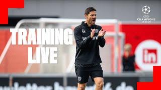 RE-LIVE: Abschlusstraining vor dem Champions League-Spiel FC Liverpool  Bayer 04 Leverkusen