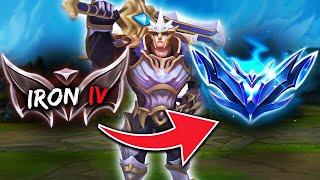 Iron to Diamond with GAREN ONLY (Episode 1)