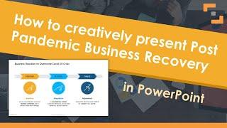 How to Show Post Pandemic Business Recovery in Powerpoint Presentation