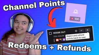 How to Use and Refund Channel Points (Twitch Mod Tutorial)