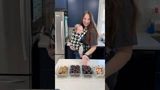 Healthy Snack Prep Ideas! | Mom hack for making snack time easy #momlife #easyrecipe #snackideas