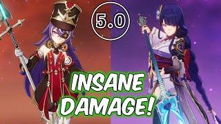 Chevreuse & Raiden | Spiral Abyss 5.0 Floor 12 | Full Star Clear