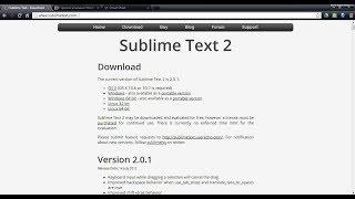 Установка Sublime Text 2 и работа с плагином Emmet.