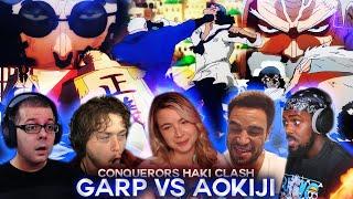 Garp Vs Aokiji ! Reaction Mashup