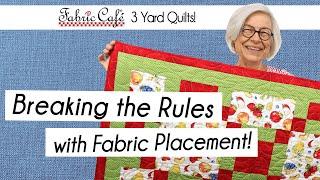 Trading Places - Quilting Fabric Fun! 3 Yard Quilts