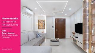 Unveiling Manasa's timeless home interiors | Kohinoor - Auro Realty | Aertsen Living