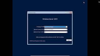 Windows Server 2019 Kurulumu