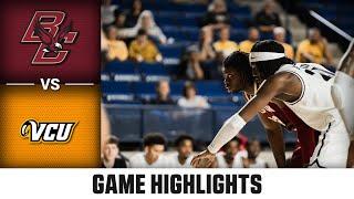 Boston College vs. VCU Game Highlights | 2024-25 ACC Men's Basketball