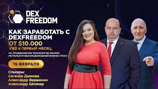 DexFreedom Презентация Бизнеc Плана 15.02.24