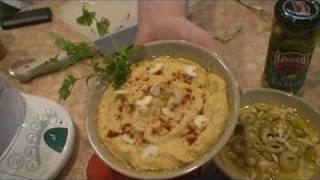 Video Recipe: Hummus Base Fast Easy Healthy & Sesame Tahini