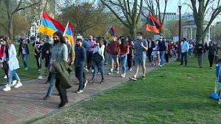 Hundreds show support for Boston's Armenian community during rally, march