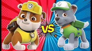 PAW Patrol: Rubble vs Rocky