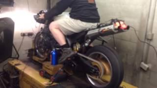 Big CC Nitrous Oxide System fitted to Yamaha 05 R1 makes 19