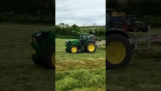 harvester chasing close behind #farming #agriculture #arimagery