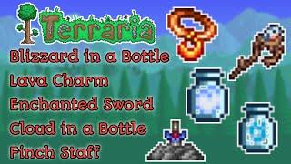 Terraria mobile 1.4.3.2.3 seed Lava charm, Blizzard in a bottle, Finch staff and more