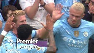 Erling Haaland equalizes for Manchester City v. Brentford | Premier League | NBC Sports