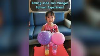 EP.3 Baking soda and Vinegar Balloon Experiment | MewPlays