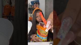 Vickey Cathey becomes the Hot Cheetos girl in school  #shorts