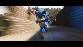 Доктор Роботник преследует Соника. \ Соник в кино Sonic the Hedgehog