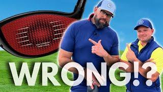 BEGINNER GOLFER TOM DAVIS Got Totally WRONG Golf Clubs!?