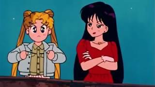 Rei Hino Bullying Usagi Tsukino For One Minute