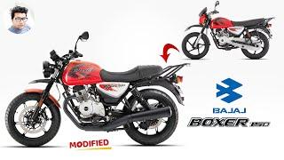 New - Bajaj Boxer 150 cc Bike Modified (Get a New Look)