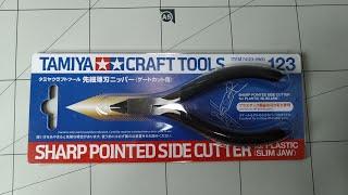 Sharp Pointed Side Cutter Tamiya 74123 - test - Inbox obcinaczki Tamiya