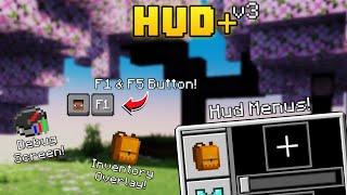 HUD+ V3 Release | MCPE | 1.21.30+