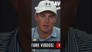 Jordan Spieth 'Threw A Few Back' After Hectic Week At U.S. Open