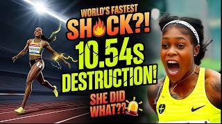  WOW: Elaine Thompson-Herah DESTROYS Sha’Carri Richardson in 10.54s 100m Shock ‍️