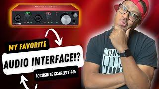 There's A Reason This Is My Favorite Audio Interface! | Focusrite Scarlett 4i4 Audio Interface |