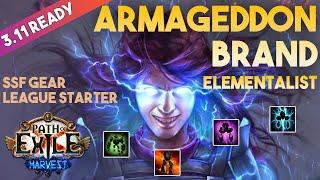 [3.11] Armageddon Brand Build - Elementalist Witch - Harvest - Path of Exile 3.11