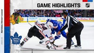 Blackhawks @ Maple Leafs 2/15 | NHL Highlights 2023