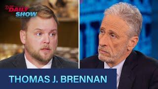 Thomas J. Brennan - Military Journalism in “The War Horse” & “Shadows of Fallujah” | The Daily Show