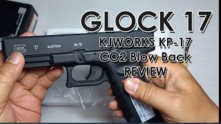 Review Glock 17 Co2 Blow Back  (KJW KP 17) #airsoft #airsoftgun