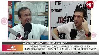 Quiroga: "Sabemos que fue una decisión política, para no tocar el padrón electoral"