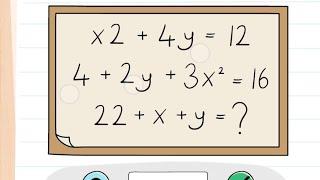 brain test 4 level 89 solution | brain test 4 level 89 What equals 22+x+y?