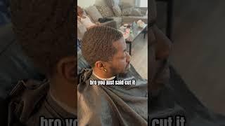 I CUT OFF HIS BEARD ON ACCIDENT PART 1‍️ #fail #badhaircut #accident #messedup #barberfail #wow