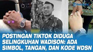 Postingan TikTok Diduga Selingkuhan Wadison yang Tega Bunuh Istri, Ada Simbol, Tangan, dan Kode WDSN