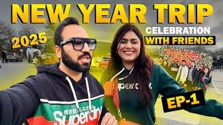 Last Road Trip Of 2024 With Friends In England | New Year Celebrations | Indian Youtuber In England