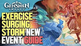 Exercise Surging Storm New Event Guide (Co-op) Genshin Impact