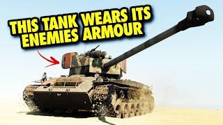 THIS TANK WEARS ITS ENEMIES ARMOUR - Super Pershing in War Thunder