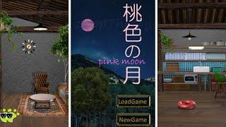 Pnk Moon 桃色の月 Escape Game 脱出ゲーム Full Walkthrough (rinnogogo rinの午後)