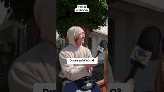 YOLO Wisdom #brandonbuckingham #bbno$ #camping #yolo #drake